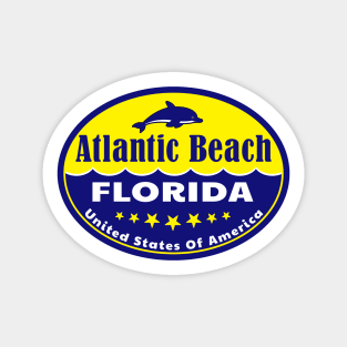 Atlantic Beach Florida Dolphin Sticker